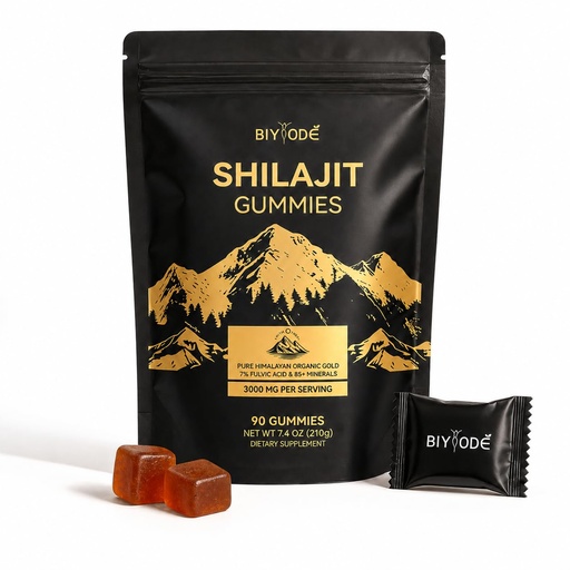 [BRSREGQZCADQAGTU] Shilajit Gummies: Pure Shilajit Himalayan Rich in Ashwagandha Gaulshura Fulvic Acid 85 Micronutrients Suitable for Men and Women No Added Sugar Non-GMO 100% Natural Organic 90 Gummies