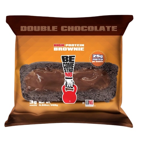 [BRSRAFA3BMIRSCA6] Become Strong High Protein Cookies, 25g Protein, 3g Sugar, BNG Cookies (10 ct.) (Double Chocolate)