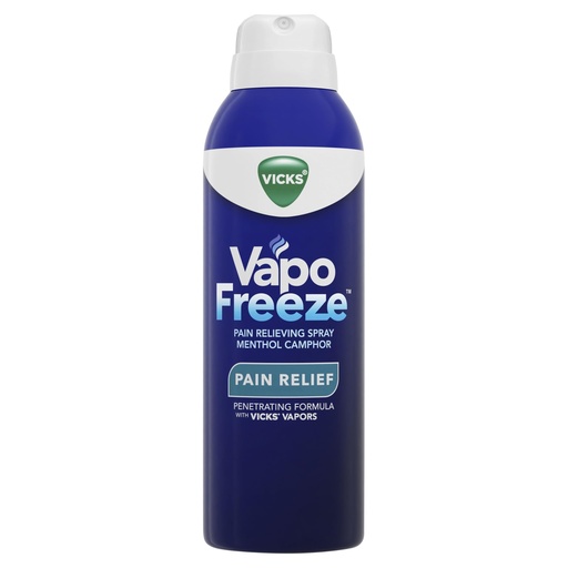[BRSRAH37BMCAECQ7] Vicks VapoFreeze Menthol Pain Relieving Spray 3oz, for Muscles & Joint Pain Associated with Arthritis, Simple Backaches, Strains, Sprains, Bruises, Vicks Vapors, Penetrating Formula