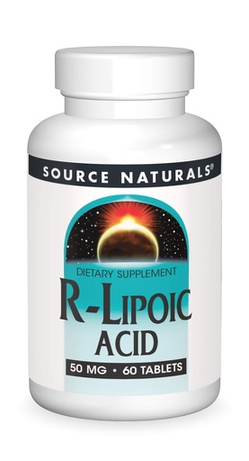 [BRSWIZYZOMOGICT2] Source Naturals R-Lipoic Acid 50mg, 60 Tablets