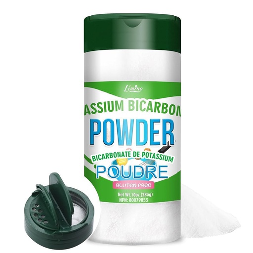 [BRSRAGA3OIBQAYD4] 10oz Potassium Bicarbonate, Pure Food Grade Potassium Bicarbonate Powder for Plants, Cakes, Winemaking, Snacks, Potassium Bicarbonate Baking Powder for Leavening, Cookies, and More