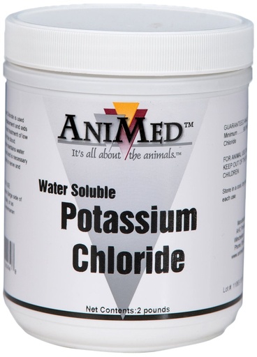 [BRSWIHQPBUAGCEA5] AniMed Potassium Chloride Kcl 98-Percent Multi-Species, 2-Pound