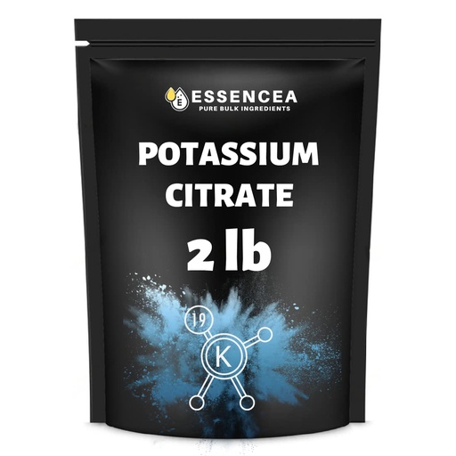[BRSRMAD3PJ6QGADH] Potassium Citrate Powder 2LB by Essencea Pure Bulk Ingredients | 100% Potassium Citrate | Premium Quality Supplement (32 Ounces) [Packaging May Vary]