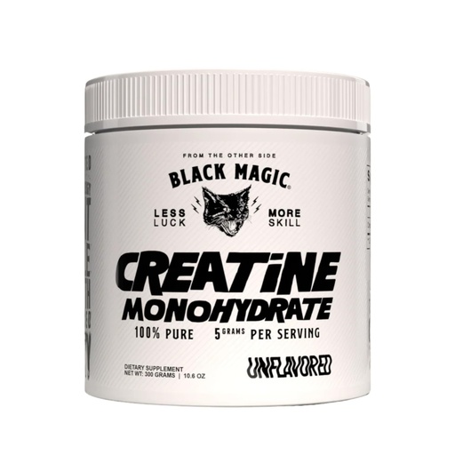 [BRSREHQOPIGRYFIU] Black Magic, Creatine Monohydrate - Boost Muscle & Performance, 60 Servings