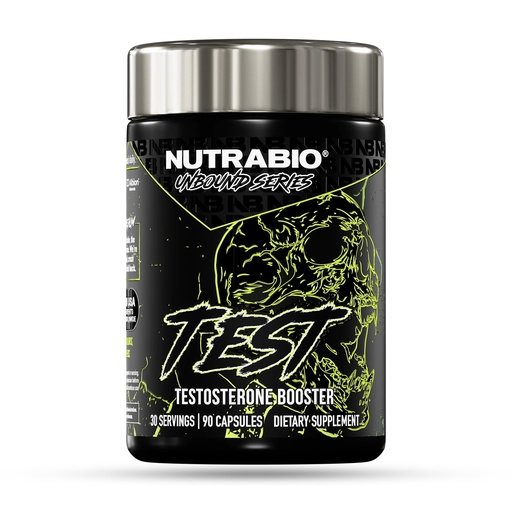[BRSRABIOOJ6RSCI4] NutraBio Unbound Test, Testosterone Booster for Men, Testosterone Supplement for Men, Libido, Boron, Fenugreek, Tongkat Ali, 90 Capsules