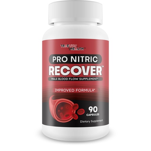 [BRSRABA2CMPRMCY3] Pro Nitric Recover - Improved Formula - Our Best Blood Flow Supplement - Nitric Oxide Circulation and Vein Support - Healthy Blood Flow Circulation Supplements for Men Blood Vitamin Blood Flow Booster