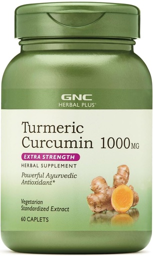 [BRSWGZTRBB7QIALJ] GNC Herbal Plus Turmeric Curcumin 1000mg