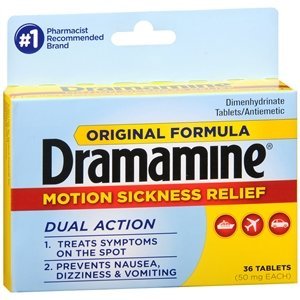 [BRSWKHDZDMPGIFYU] Dramamine 50mg 36ct by Dramamine