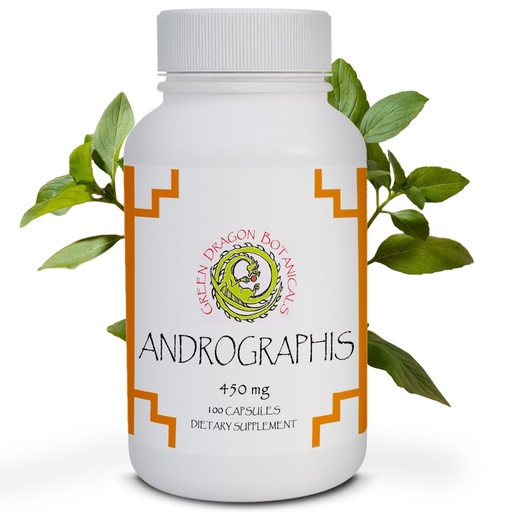 [BRSRMZA6DJ7QOALK] Andrographis Capsules (Andrographis paniculata) Herb 450 mg 100 Capsules Made in USA - Cold Prevention And Immune Support Supplements - Organic, Non-GMO, Gluten-free, Vegetarian GMP Standards