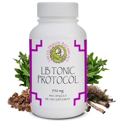 [BRSRAHA5BZYWEC3F] LB TONIC Protocol 550mg 336 Capsules Made in USA- Immune Support Supplement with Eleuthero for Adrenal Support Organic, Non-GMO, Gluten-free, Vegetarian GMP Standards Wild harvested Japanese Knotweed*