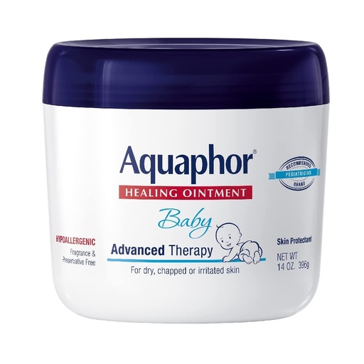 [BRSWIZY4AYFW233G] Aquaphor Baby Healing Ointment - Advance Therapy for Diaper Rash, Chapped Cheeks and Minor Scrapes - 14 Ounce (Pack of 1) Jar