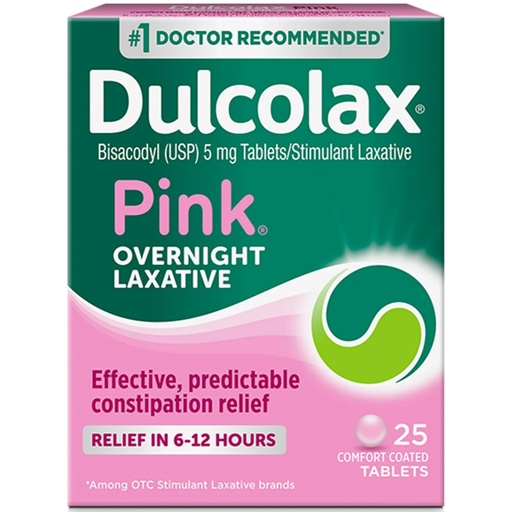 [BRSWIGQIOR6AIFI5] Dulcolax Laxative Tablets for Women, 5 mg, 25 Tabs (Pack of 3)