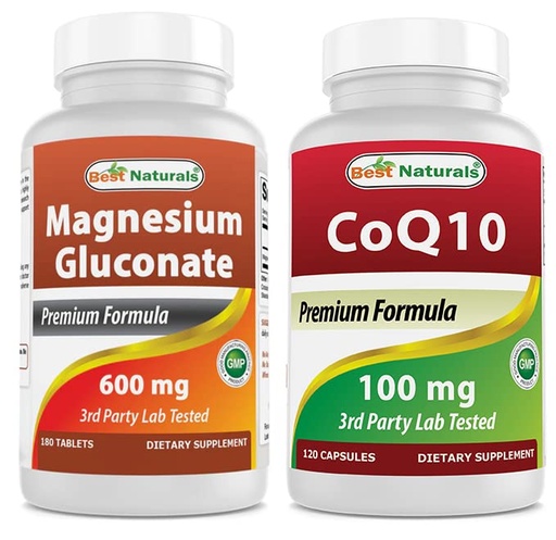 [BRSRMCYCCN4AIFLX] Magnesium Gluconate 600mg & COQ10 100 mg