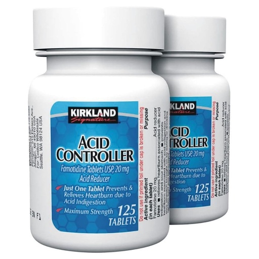 [BRSWGYAFOECWAG3V] Kirkland Signature Acid Controller (250 Tablets)
