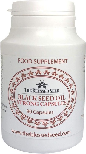 [BRSWGY36O56RMET3] The Blessed Seed STRONG BLACK SEED OIL CAPSULES 90 X 500MG