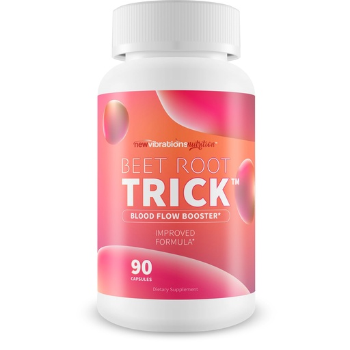 [BRSRECAQAUFQ4AA6] Beet Root Trick - Our Best High Pressure Pills for Advanced Blood Flow - Natural Nitric Oxide Vasodilator Formula - Vitamin Blood Flow Vein Circulation Supplement - Circulation and Vein Supplements