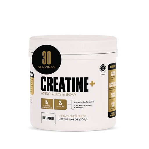 [BRSRGZLRBB6QED3F] AdvoCare Creatine+ - Creatine Powder for Healthy Muscle Support - Glycine, Leucine & L-Alanyl-L-Glutamine - Powdered Drink Mix - Stackable Supplement - Unflavored - 10.6 oz (30 Servings)