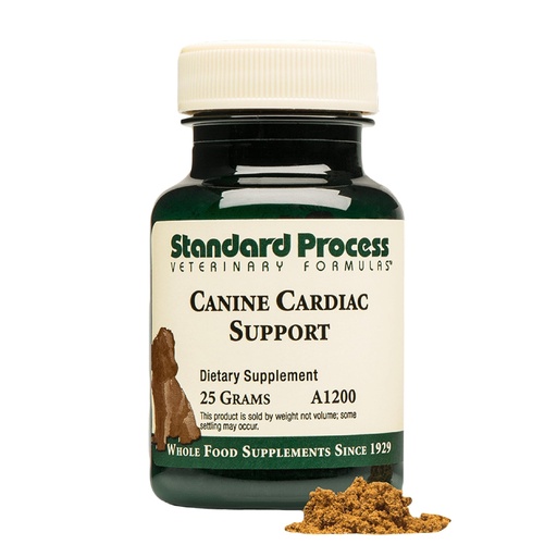 [BRSWI2T2AAHB2FTC] Standard Process Inc. Canine Cardiac Support - Dog Heart Health Supplement - Nutritional Formula to Support Cardiac Function - Pet Health Supplement with Selenium - 25 g