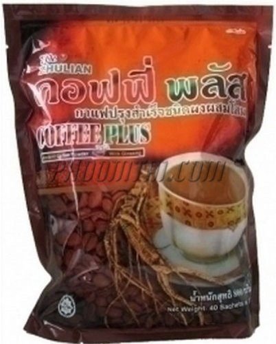 [BRSWKZI3CIJRUFDI] 84 X 20 G Sachets Zhulian Instant Coffee Plus with Ginseng Herb Extract for Health by Zhulian