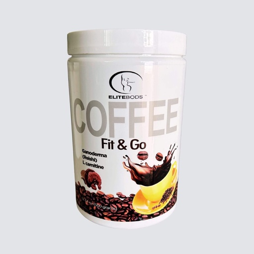 [BRSRGHAEOIMWGFLA] Reishi Coffee Fit & Go with Ganoderma & L-caritine Instant Coffee 17.64 oz (500grams)