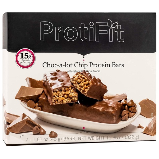 [BRSWYY36PIHG2ETJ] Proti Fit Choc-a-lot Chip Protein Bar (7/Box)