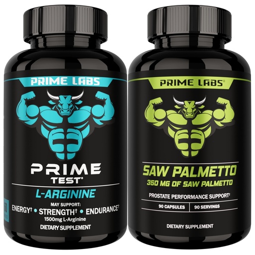 [BRSRE2Y7BUAWOH37] Prime Labs L Arginine + Saw Palmetto Capsules