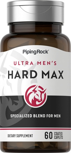 [BRSWGCQOOAFRGCTA] Piping Rock Blend for Men | 60 Caplets | Complex with AAKG and Yohimbe | Vegetarian, Non-GMO, Gluten Free Supplement