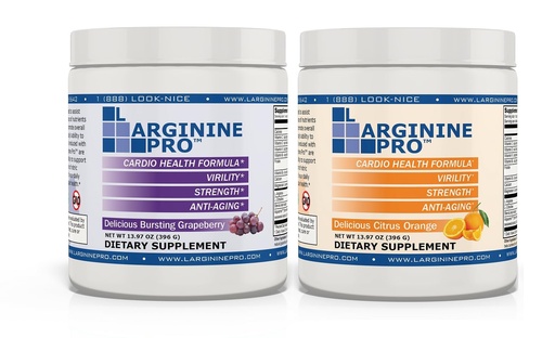 [BRSRABLQBENWCCQ2] 2-Pack, Orange and Grape | Blood Flow | Pre-Workout Drink | Great Tasting with Vitamins C, B6, B12, K & More