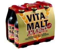 [BRSWIHI6CQMGEYLO] VITAMALT Plus Energy Drink with Aloe Vera-Ginseng-Royal Jelly - 6 Pack