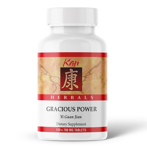 [BRSWKZYYBIPBUYLA] Kan Herb Company Gracious Power – Traditional Chinese Herbal Formula with Rehmannia and Dong Quai to Nourish Yin, Support Relaxed Mood, and Promote Smooth Qi Flow for Daily Balance, 120 Tablets