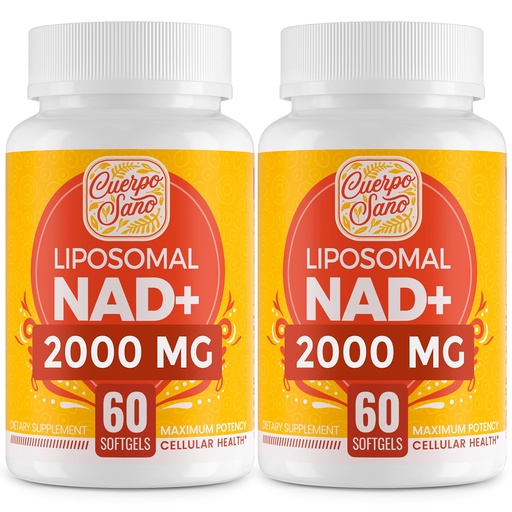 [BRSROGQQDN5R6DYZ] 2000 MG NAD Supplement, Liposomal NAD+ with High Absorption, More Efficient Than Nicotinamide Riboside, Pure & Plus Boosting Supplement, Aging Defense, Metabolism & Cellular, 120 softgels