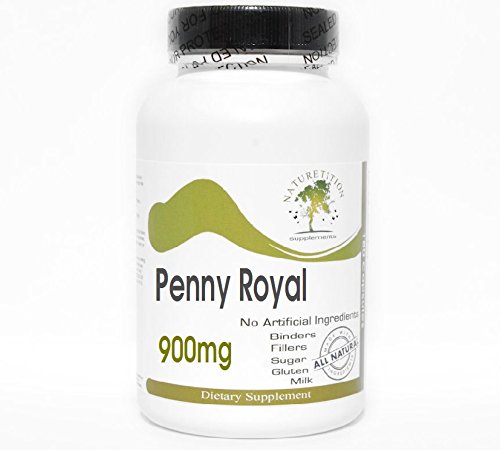 [BRSWKEYLOJ7GMDTK] Penny Royal Pennyroyal 900mg Emulsified Dry ~ 200 Capsules - No Additives ~ Naturetition Supplements