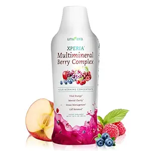[BRSRMZD5BMCBYEL6] Xperia Concentrate, Liquid, Herbal Multimineral, Multivitamin for women and man, Ashwagandha, Natural Energy Boost, Agave syrup & Stevia, 30 Fl oz. (30-Day Supply)