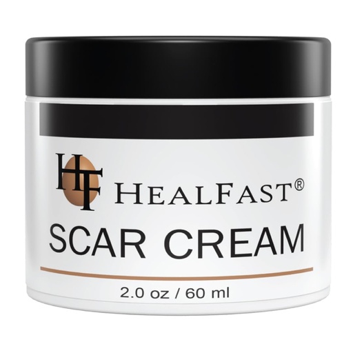 [BRSRAAL7AR7QK3A3] HealFast The Original Scar Cream for Stretch Marks – Soothes, Nourishes and Refreshes Skin – Using Ovasome Technology with Allantoin & Alpha LIpoic Acid – 2 Oz/ 60 ml