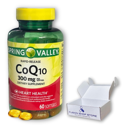 [BRSRE2YYBUIQ4HT7] C0q10 300mg Rapid Release- 60 softgels (Pack of 1), Boxed by Fusion Shop Store