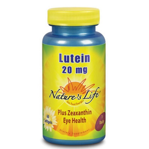 [BRSWIYT3OMABYFA3] Nature's Life Lutein 20 mg | 60 ct