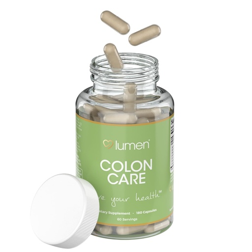 [BRSRACYCA4AQ2YIY] Lumen Naturals Colon Care Parent (180 Count (Pack of 1))