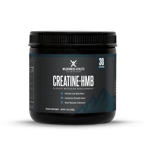 [BRSRMCQECN5WMHLZ] Wilderness Athlete - Creatine HMB - Micronized Creatine Monohydrate Powder HMB and Vitamin D3 Supplement - Creatine Powder Butyrate Supplement - Best Rated Creatine for Women & Men