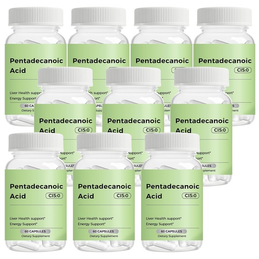 [BRSRGCQBCAARMAL6] C15, Non-GMO, JKKKKKK - 60 Capsules (10 PCS)