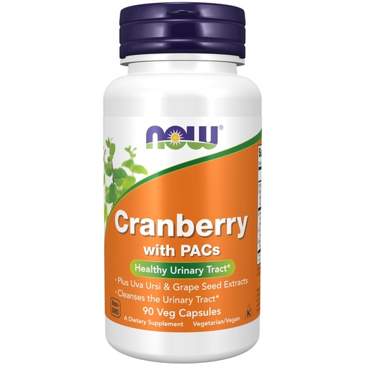 [BRSWIYYPOMNWGFY7] NOW Supplements, Cranberry with PACs, plus Uva Ursi and Grape Seed Extracts 90 Veg Capsules
