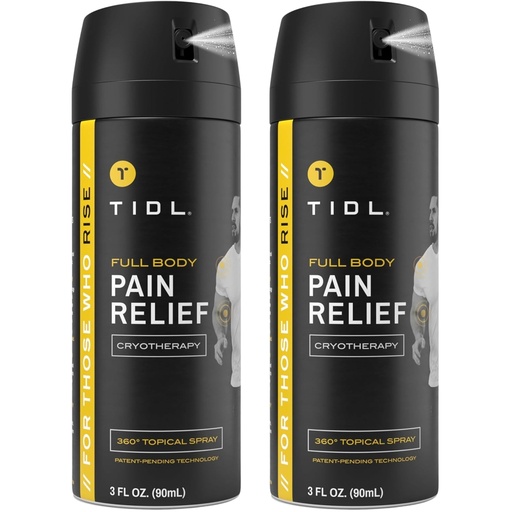 [BRSRMZADBYPB62Y3] TIDL Cooling Spray with Plant Based Menthol, 3 Oz (Pack of 2)
