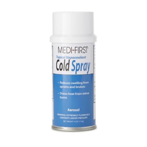 [BRSWIEILOANWAFD4] Medique MP230-17 Medi-First Cold Spray, 4 oz, Capacity, Volume, Standard, 4 O, White/Blue