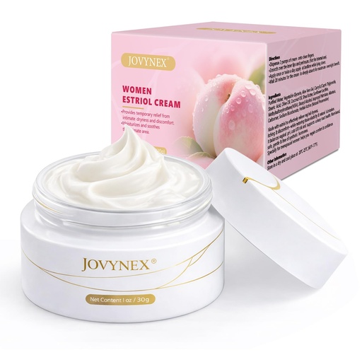 [BRSRGEIPCB6QECI3] Bioidentical Estriol Cream for Menopausal Women: Natural Vaginal Care for Dryness, Refreshing Fast-Absorbing, 1oz 30-Day Supply