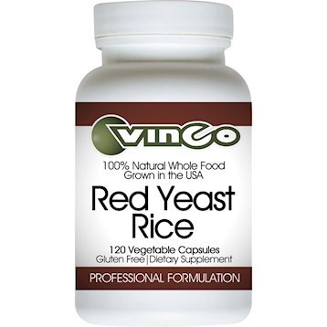 [BRSWIZQEAQHWGYDA] Vinco - Red Yeast Rice (Rx) 600 mg 120 vcaps [Health and Beauty]
