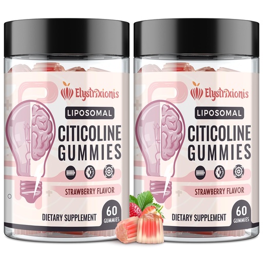 [BRSREEAEOYBWKADV] Citicoline Supplement, CDP Choline, Brain Supplement for Memory and Focus | Cognitive Function & Energy Improvement | Citicoline 1000mg Plus Lion's Mane Extract 500mg per Serving (120 Count)