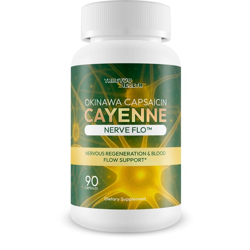 [BRSREBD4OIHA4GTK] Okinawa Capsaicin Cayenne Nerve Flo - Our Best Neuropathy, Memory, & Pressure Supplement - Nervous System Support Cayenne Pepper Supplement - Okinawa Capsaicin For Neuropathy And Healthy Nerve Flow