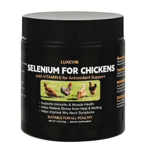 [BRSREAITOQPAKFL2] E+S Poultry Vitality Formula | Selenium for Chickens & All Poultry | Nutrient Support Powder for Energy Balance and Mobility | Feed Mix Additive for Healthy Growth