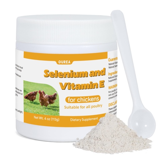 [BRSRGYL5CAIBGHLU] E+S Poultry Vitality Formula | Selenium for Chickens & All Poultry | Nutrient Support Powder for Energy Balance and Mobility | Feed Mix Additive for Healthy Growth