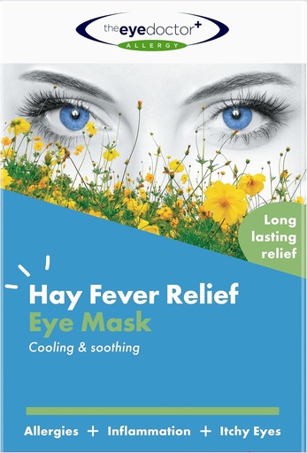 [BRSWGHA6OQPQK2TG] The Eye Doctor Allergy - Cold Eye Compress for Allergy & Hayfever Symptoms, Inflammation, Puffy Eyes, Headaches and Migraines. Reusable Gel Eye Mask for Soothing Relief – Cold Therapy