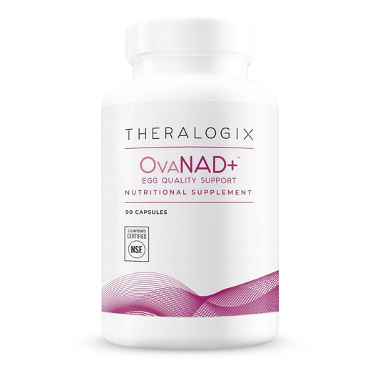 [BRSREFABCB6GYYIV] Theralogix, OvaNAD+ Egg Quality Support, Nicotinamide Riboside (NR) & Pterostilbene Supplement, Supports Cellular Energy, Ovarian Function & Reproductive Health, 90-Day Supply, 90 Count